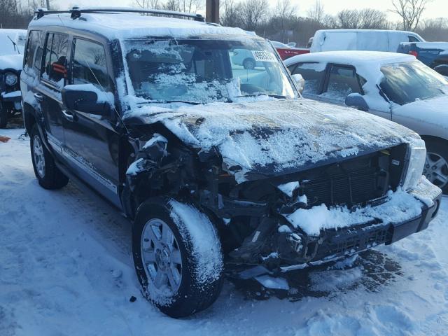 1J8HG58248C224845 - 2008 JEEP COMMANDER BLACK photo 1