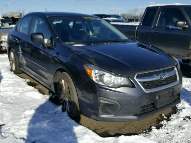 JF1GJAD69DH015612 - 2013 SUBARU IMPREZA PR GRAY photo 1