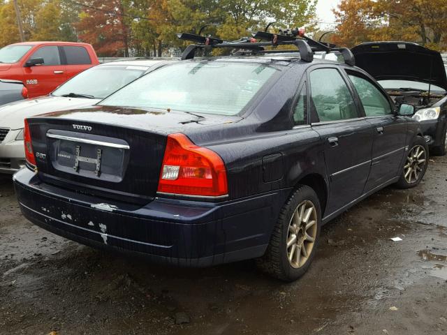 YV1TS592551402424 - 2005 VOLVO S80 2.5T BLUE photo 4