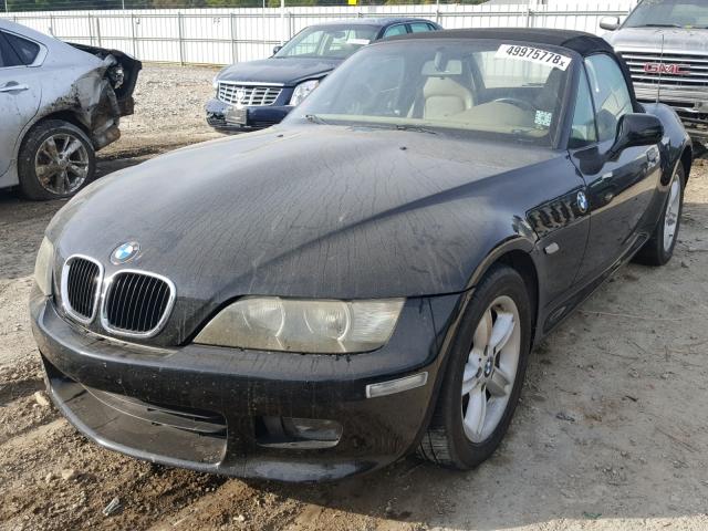 WBACN33421LK49279 - 2001 BMW Z3 2.5 BLACK photo 2