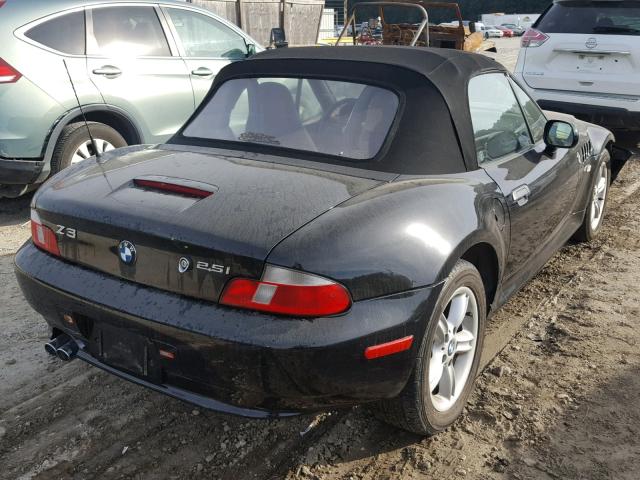 WBACN33421LK49279 - 2001 BMW Z3 2.5 BLACK photo 4