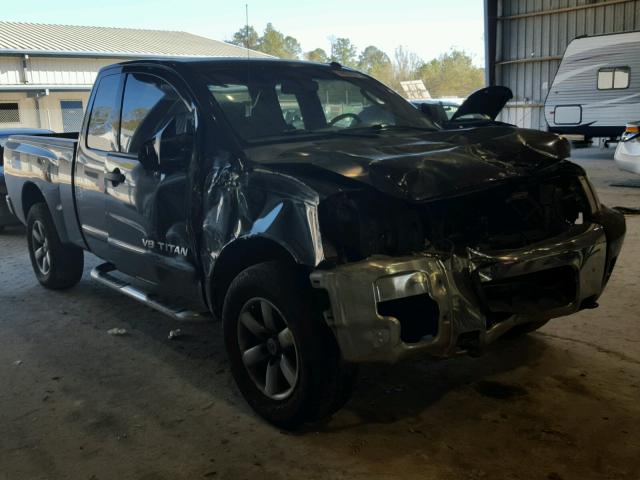 1N6BA06C38N353173 - 2008 NISSAN TITAN XE BLACK photo 1