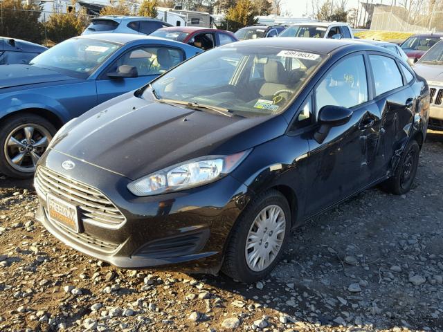 3FADP4AJ6EM162267 - 2014 FORD FIESTA S BLACK photo 2