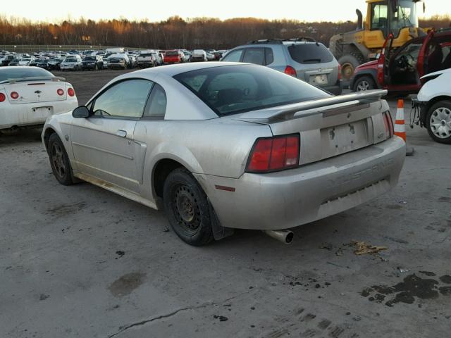 1FAFP40654F235147 - 2004 FORD MUSTANG SILVER photo 3