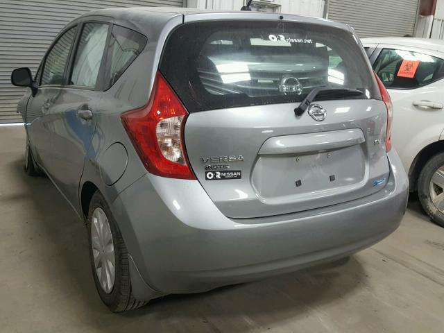 3N1CE2CP7EL384200 - 2014 NISSAN VERSA NOTE SILVER photo 3