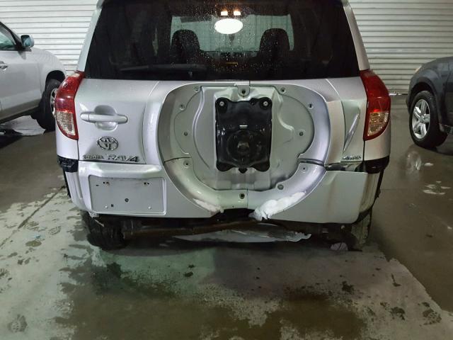 JTMBK32V985059480 - 2008 TOYOTA RAV4 SPORT SILVER photo 9