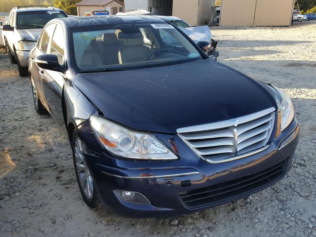 KMHGC46E49U043600 - 2009 HYUNDAI GENESIS 3. BLUE photo 1