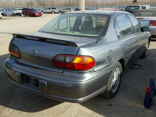 1G1NE52J33M575614 - 2003 CHEVROLET MALIBU LS GRAY photo 4