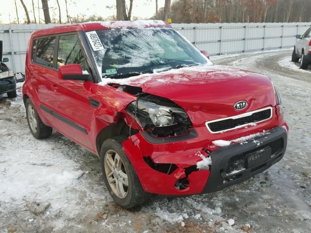 KNDJT2A25B7205749 - 2011 KIA SOUL + RED photo 1