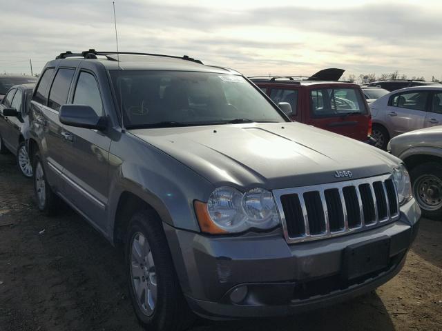 1J8HR58268C174492 - 2008 JEEP GRAND CHER GRAY photo 1