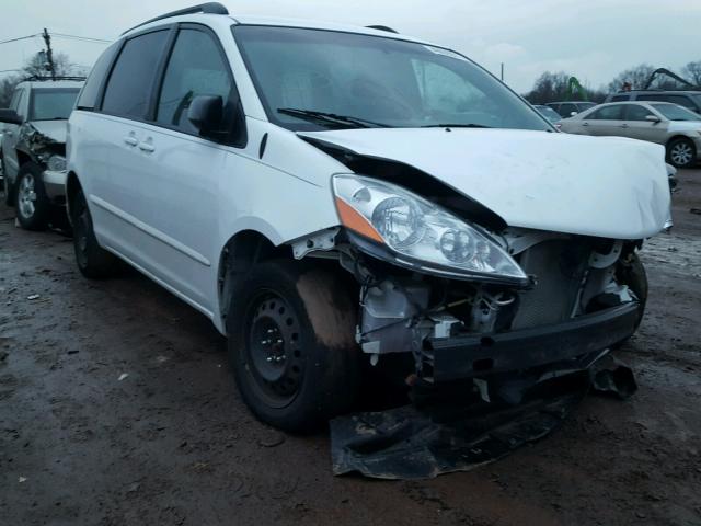 5TDKK4CC3AS290541 - 2010 TOYOTA SIENNA CE WHITE photo 1