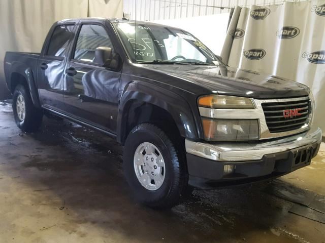 1GTDS43E988187469 - 2008 GMC CANYON SLE BLACK photo 1