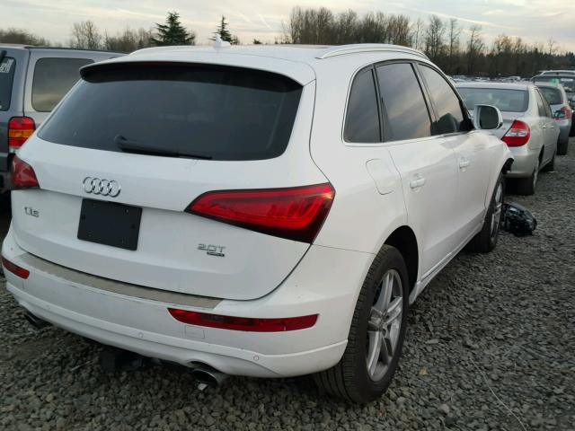 WA1LFAFP1DA048882 - 2013 AUDI Q5 PREMIUM WHITE photo 4