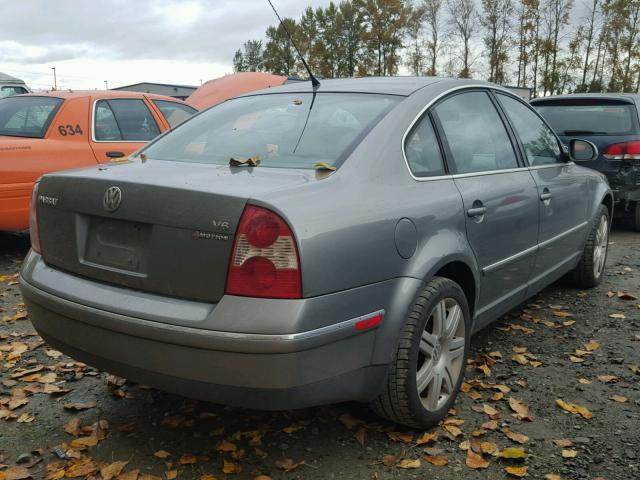 WVWTU63B05E002732 - 2005 VOLKSWAGEN PASSAT GLX 灰色 照片 4