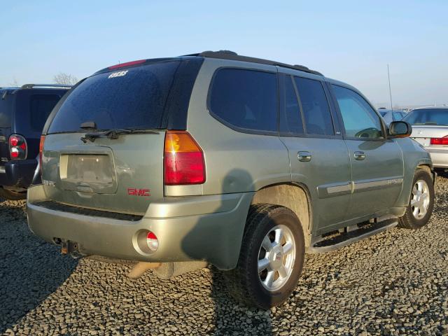 1GKDT13S432129352 - 2003 GMC ENVOY GREEN photo 4