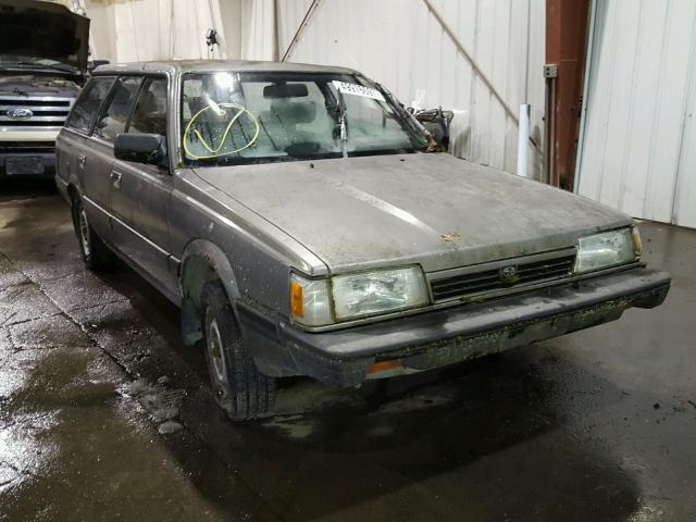 JF1AN4217LB403491 - 1990 SUBARU LOYALE GRAY photo 1