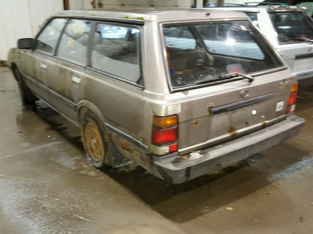 JF1AN4217LB403491 - 1990 SUBARU LOYALE GRAY photo 3