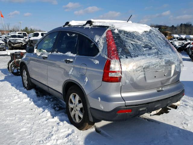 JHLRE48598C072425 - 2008 HONDA CR-V EX ვერცხლისფერი ფოტო 3