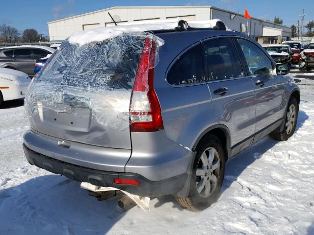 JHLRE48598C072425 - 2008 HONDA CR-V EX SILVER photo 4