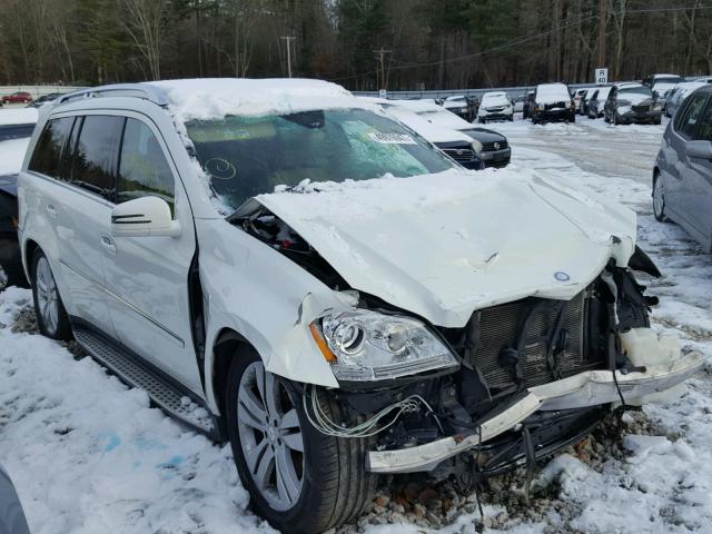 4JGBF7BE8BA698133 - 2011 MERCEDES-BENZ GL 450 4MA WHITE photo 1