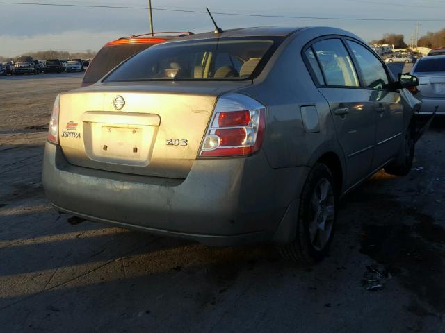 3N1AB61E37L715558 - 2007 NISSAN SENTRA 2.0 GREEN photo 4