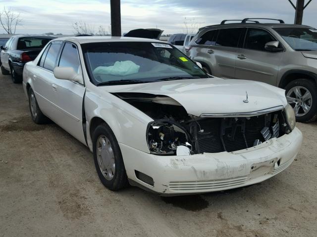 1G6KD54Y8YU172777 - 2000 CADILLAC DEVILLE WHITE photo 1