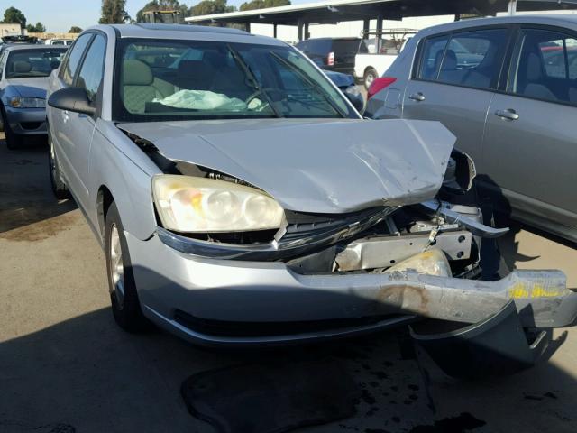 1G1ZT52825F251176 - 2005 CHEVROLET MALIBU LS SILVER photo 1