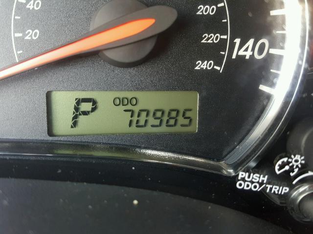 5YFBU4EE4DP165845 - 2013 TOYOTA COROLLA BA SILVER photo 8