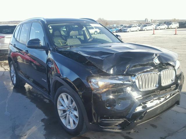 5UXWZ7C31H0V94798 - 2017 BMW X3 SDRIVE2 Қара фото 1
