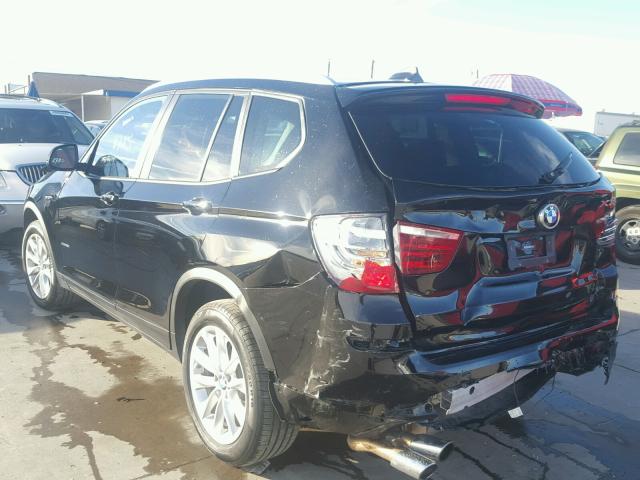 5UXWZ7C31H0V94798 - 2017 BMW X3 SDRIVE2 Қара фото 3