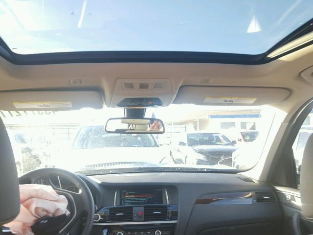 5UXWZ7C31H0V94798 - 2017 BMW X3 SDRIVE2 Қара фото 9