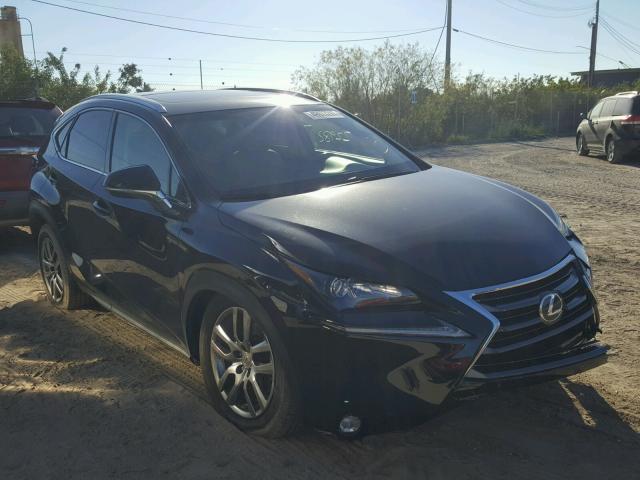 JTJBARBZ2F2041844 - 2015 LEXUS NX 200T BLACK photo 1