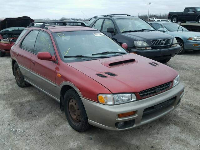 JF1GF48581H800560 - 2001 SUBARU IMPREZA OU RED photo 1