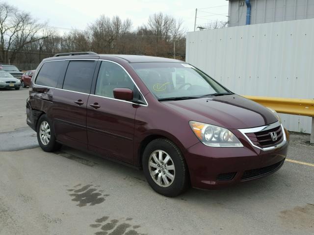5FNRL384X8B055107 - 2008 HONDA ODYSSEY EX MAROON photo 1