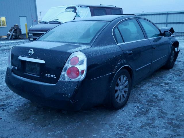 1N4AL11E35N480918 - 2005 NISSAN ALTIMA S BLACK photo 4