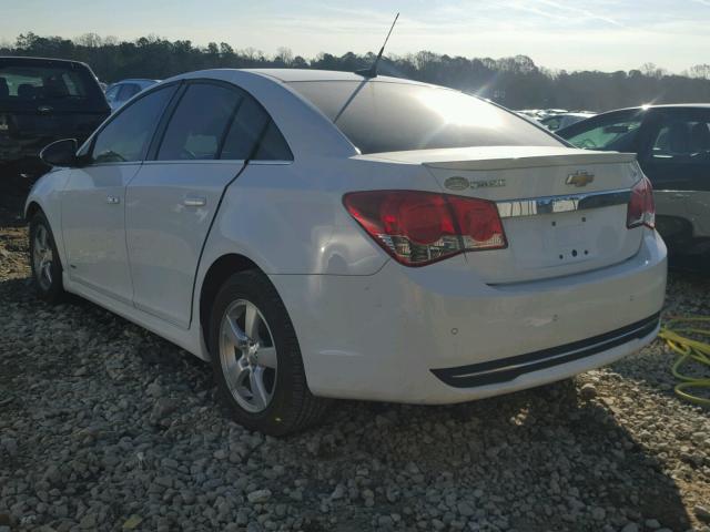 1G1PF5SC9C7159167 - 2012 CHEVROLET CRUZE LT WHITE photo 3