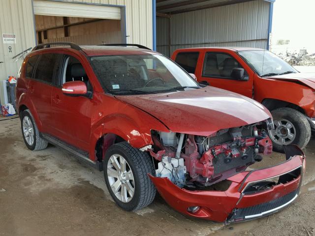 JA4AS3AWXAZ016099 - 2010 MITSUBISHI OUTLANDER RED photo 1