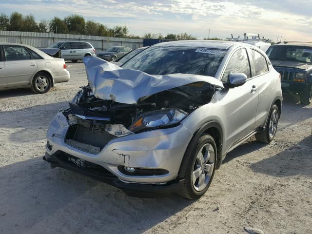 3CZRU5H56GM732224 - 2016 HONDA HR-V EX SILVER photo 2