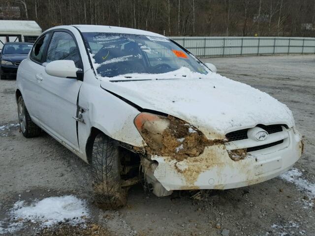 KMHCN36CX8U082238 - 2008 HYUNDAI ACCENT SE WHITE photo 1