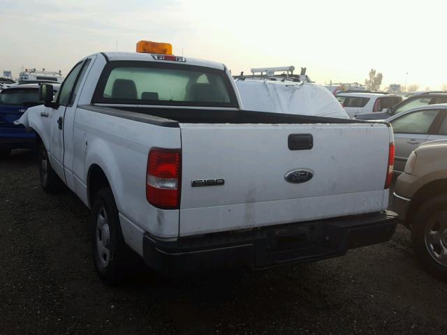 1FTRF12288KD71658 - 2008 FORD F150 WHITE photo 3