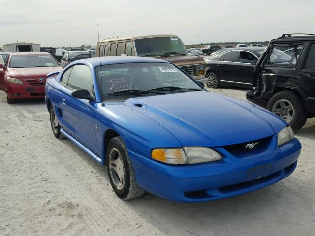 1FAFP4040WF117024 - 1998 FORD MUSTANG BLUE photo 1