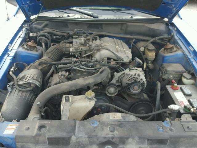 1FAFP4040WF117024 - 1998 FORD MUSTANG BLUE photo 7