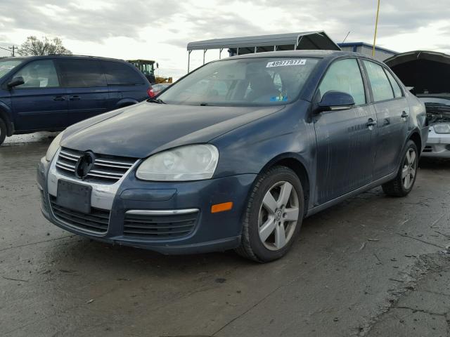 3VWJM71K18M030843 - 2008 VOLKSWAGEN JETTA S BLUE photo 2