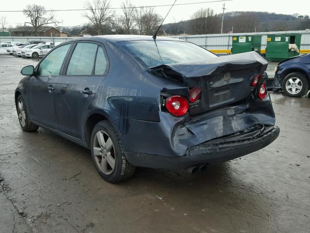 3VWJM71K18M030843 - 2008 VOLKSWAGEN JETTA S 蓝色 照片 3