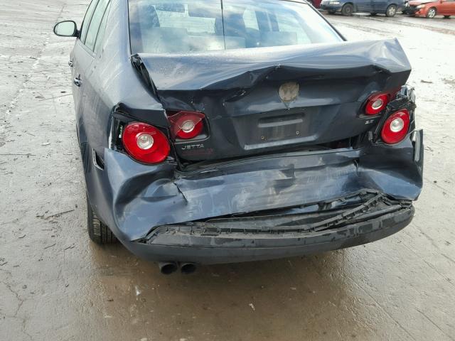 3VWJM71K18M030843 - 2008 VOLKSWAGEN JETTA S 蓝色 照片 9