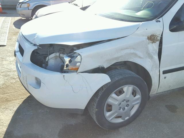 1GBDV13L16D221353 - 2006 CHEVROLET UPLANDER I Ağ foto 9