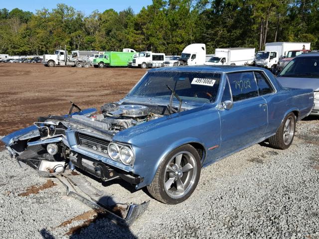 624P192677 - 1964 PONTIAC LE MANS BLUE photo 2