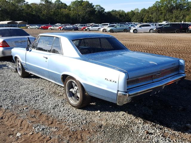 624P192677 - 1964 PONTIAC LE MANS BLUE photo 3