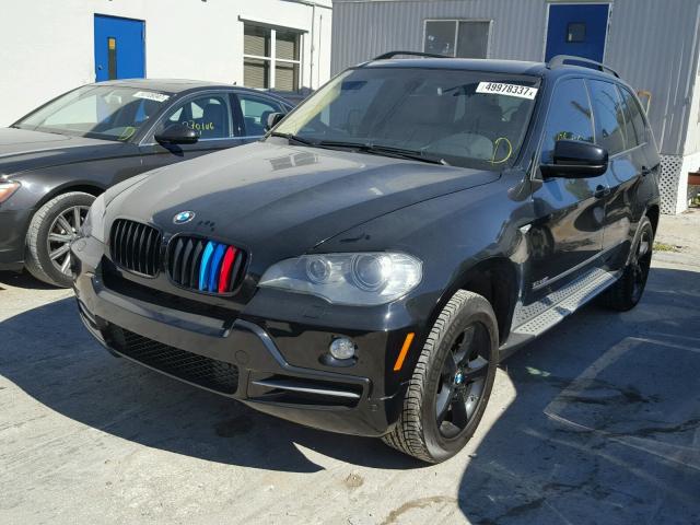 5UXFE43538L035702 - 2008 BMW X5 3.0I BLACK photo 2