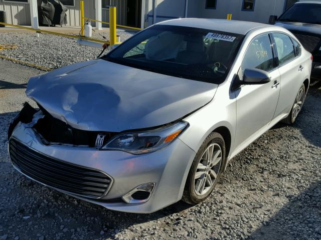 4T1BK1EB7EU100210 - 2014 TOYOTA AVALON BAS SILVER photo 2